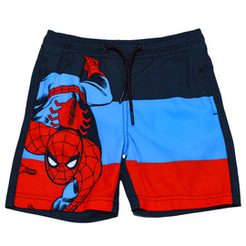 Black Spiderman Swim Short