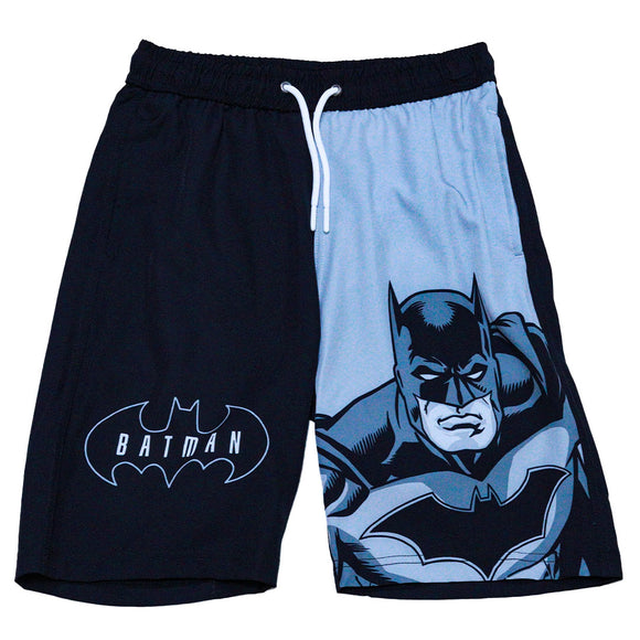 Mid Grey Batman Swim Shorts
