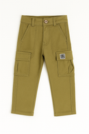 Green Cargo Pocket Trouser Green-2