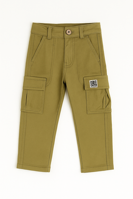 Green Cargo Pocket Trouser Green - 0