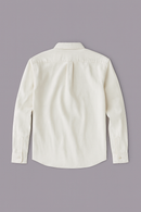 White Mens Casual Shirt-3