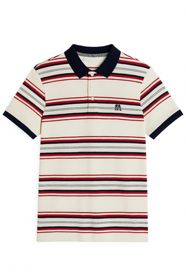 Feeder Stripe Pique Polo Assorted - 0