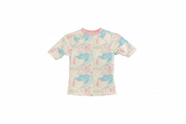 Pink Heart S S 3 4 Leggings Sets Pale Pink