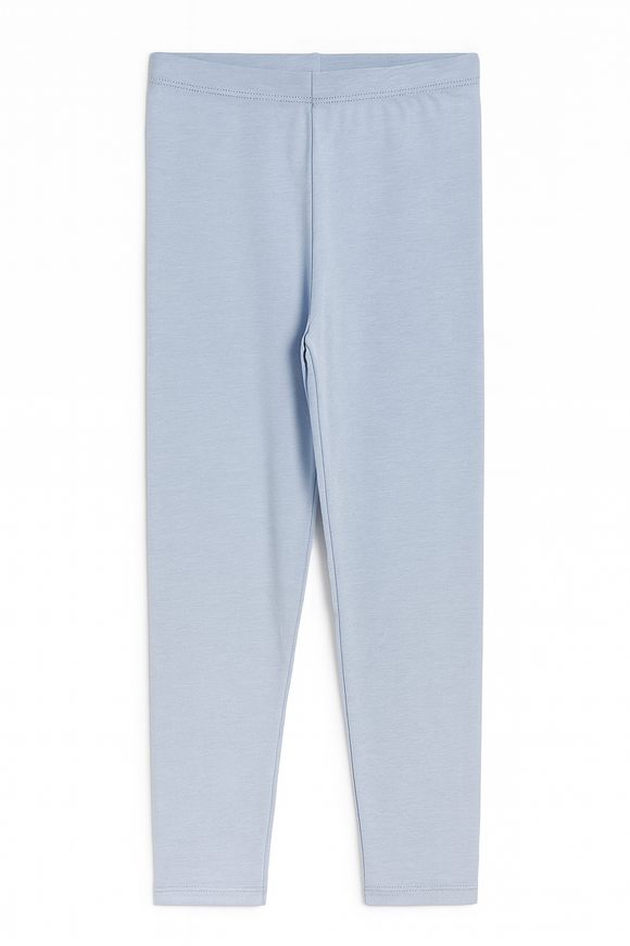 Lt Blue Basic Leggings