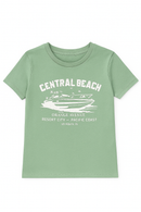 Mid Grey Graphic T Shirt Dark-2