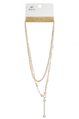 Gold   Embellished Necklace