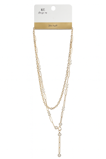 Gold   Embellished Necklace