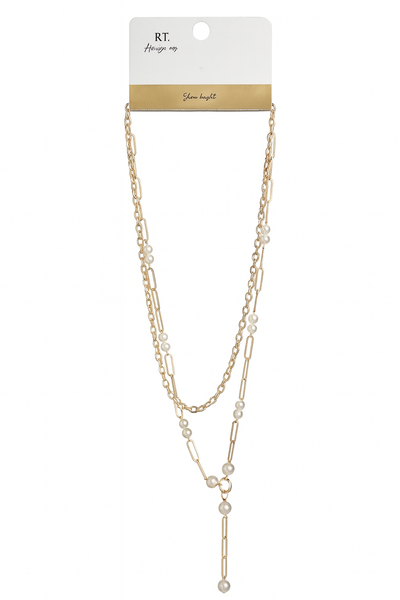 Gold   Embellished Necklace REDTAG