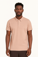 Solid Polo Shirt Pale Pink-1