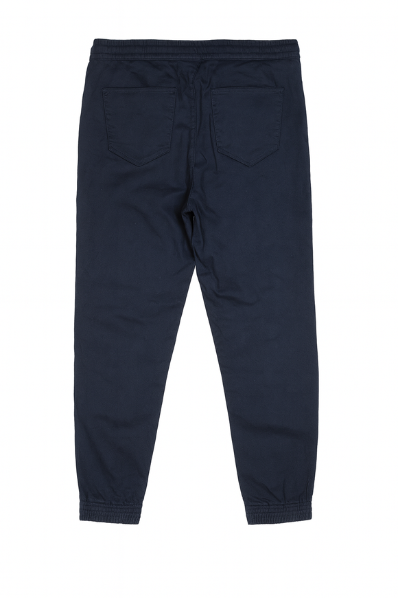 Navy Twill Jogger