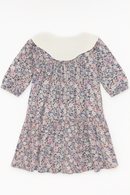 Aop Floral Peterpan Collar Dress Assorted-3