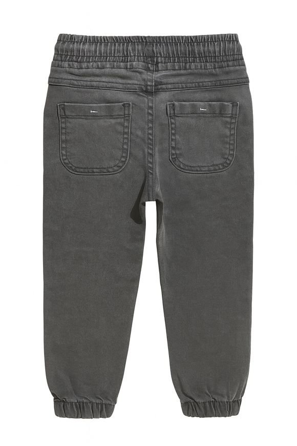 Dark Grey Elasticated Waist Jean Dark Grey