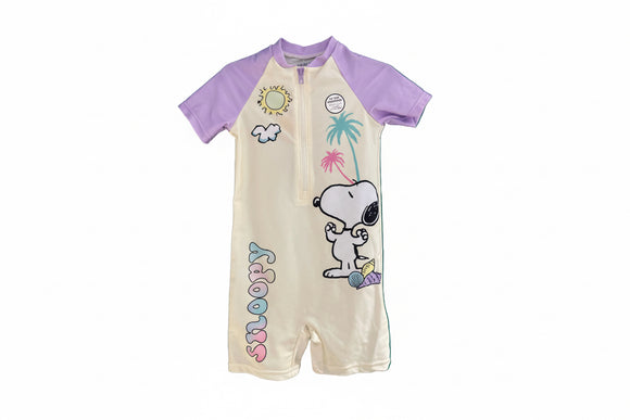 Yellow Snoopy Swimsuits  Yellow 2 3 Years