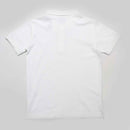 White Short Sleeve Polo Shirt White-2