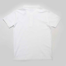 White Short Sleeve Polo Shirt White - 0