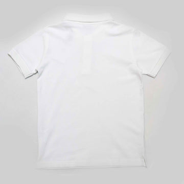 White Short Sleeve Polo Shirt White - 0