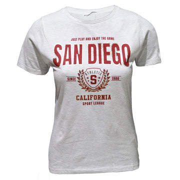 Grey Printed T Shirt