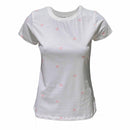 White Printed T-Shirt-1