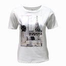 White Print T-Shirt-1