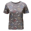 White Print T-Shirt-1