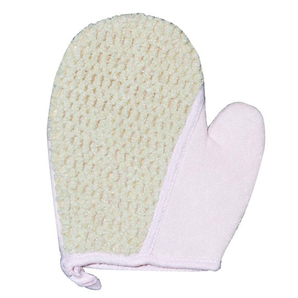 Pink Color Bath Glove