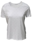 White Embellished T-Shirt-1