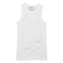 White Sleeveless Vest-1