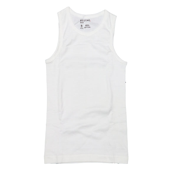 White Sleeveless Vest
