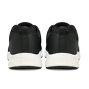 Black Material Block Sneakers-3