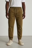 Twill Jogger Brown-1