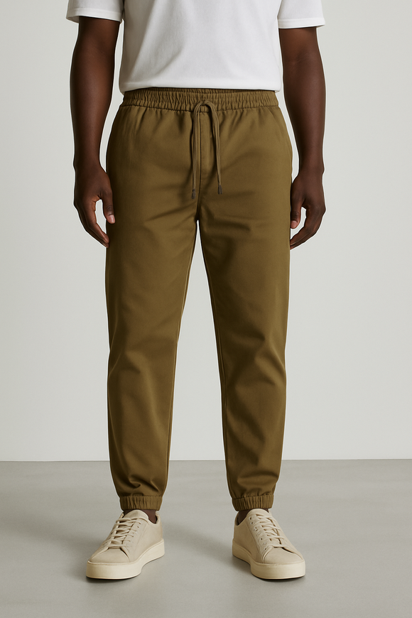 Twill Jogger Brown