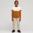 Brown Cut And Sew Tee-1