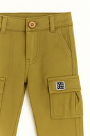 Green Cargo Pocket Trouser Green-3