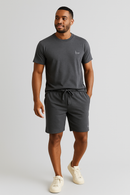 T Shirt And Pyjama Shorts Set-1