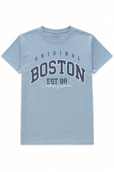 Blue Graphic Tshirt - 0