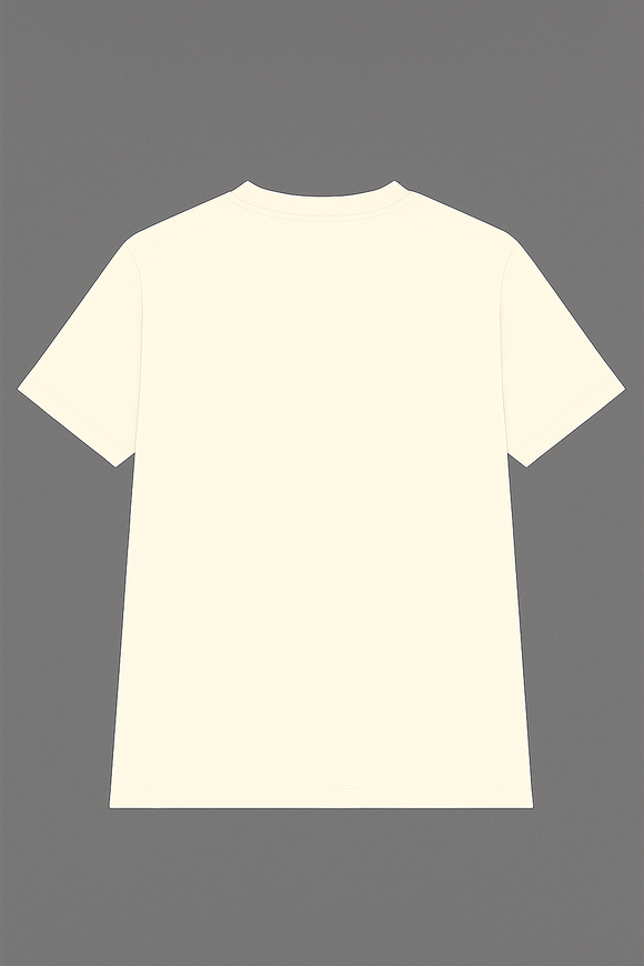 Cream Mens Tshirt Mid Grey