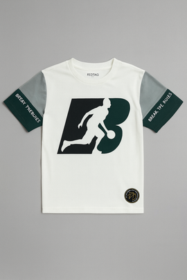 White Baseball Tee - 0