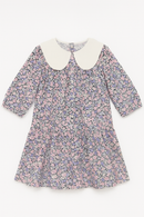 Aop Floral Peterpan Collar Dress Assorted-2