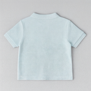 Sky Blue Henley Polo-3