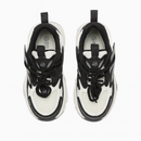 Black Overlayed Chunky Sneakers-2