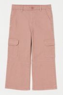 Dusty Pink Cargo Pocket Pants Pale Pink-2