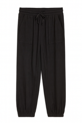 Black Twill Jogger - 0