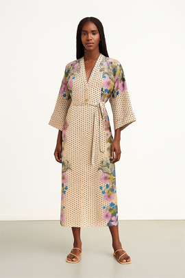 Placement Printed Dress