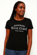 Black Graphic T Shirt-1