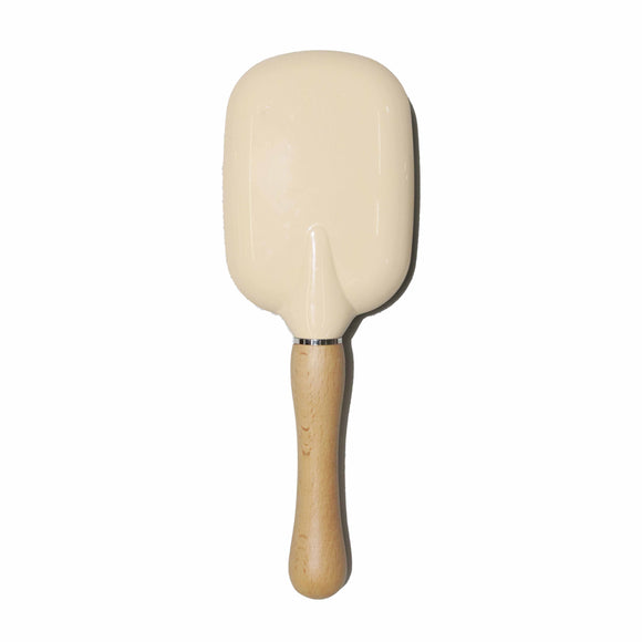Beige Wooden Hair Brush
