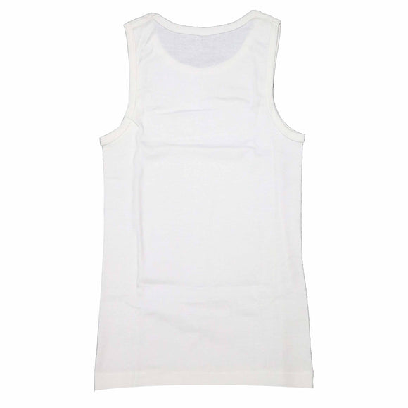 White Sleeveless Vest