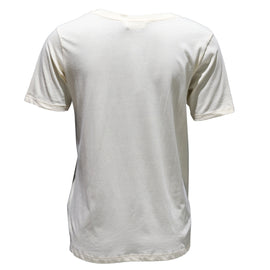 Beige Embellished T-Shirt - 0