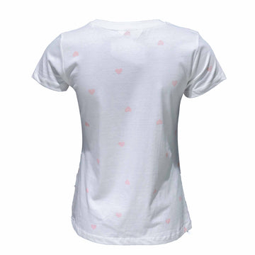 White Printed T-Shirt - 0