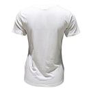 White Embellished T Shirt-2