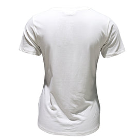 White Embellished T Shirt - 0